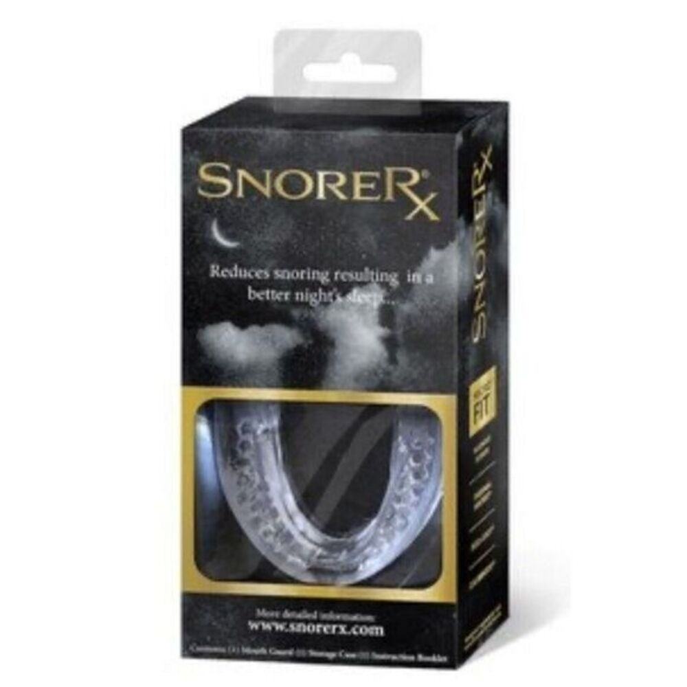 SnoreRx Anti-Snoring Semi-Custom Guard Sleep Mouthpiece